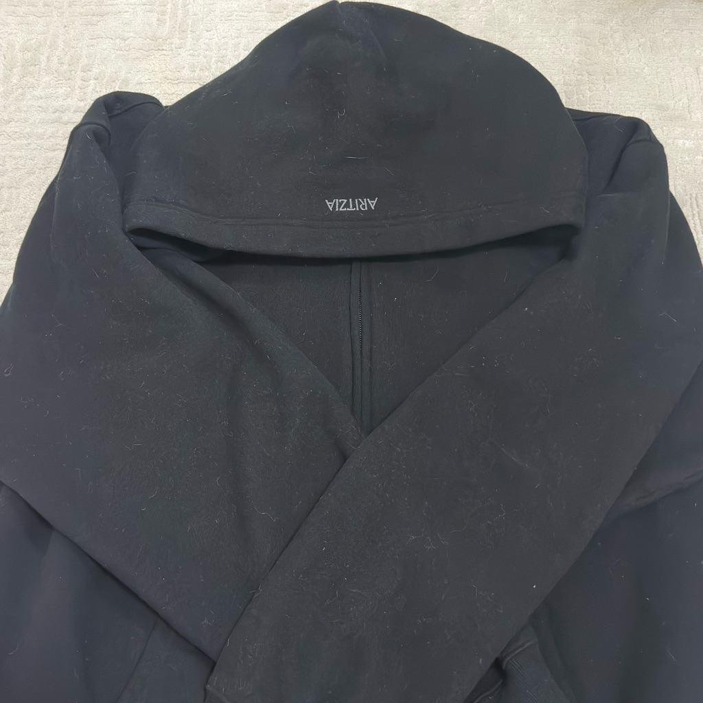 Aritzia Black Hooded Jacket